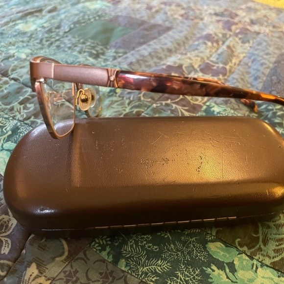 Catherine Deneuve Eyeglass Frames Women's Copper/Tortoise Shell - Picture 3 of 5